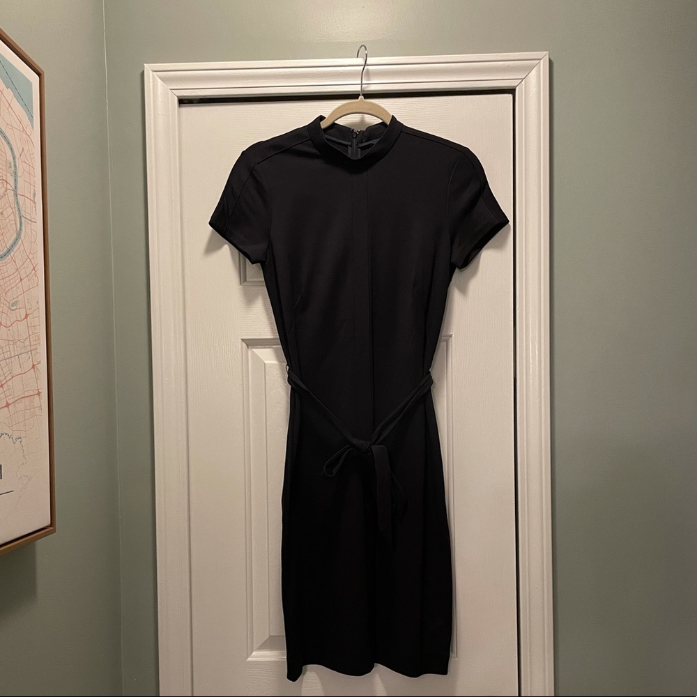 Brooks Brothers dark navy dress